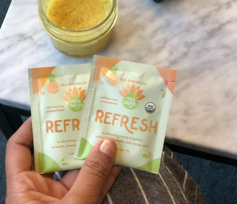 REFRESH Tea Sprinkles Face and Body Scrub