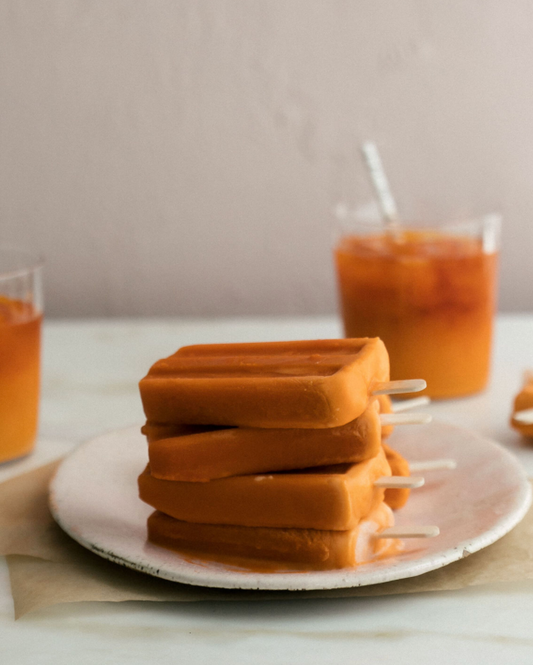 Thai Iced Tea Popsicles
