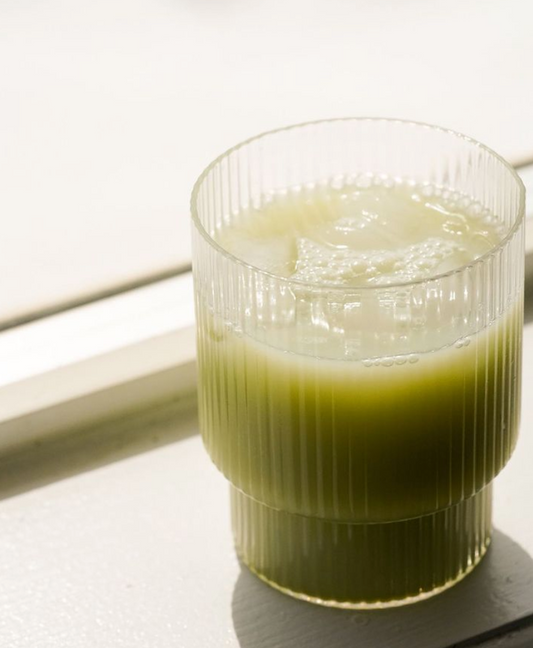 Iced Honey Matcha Latte Recipe