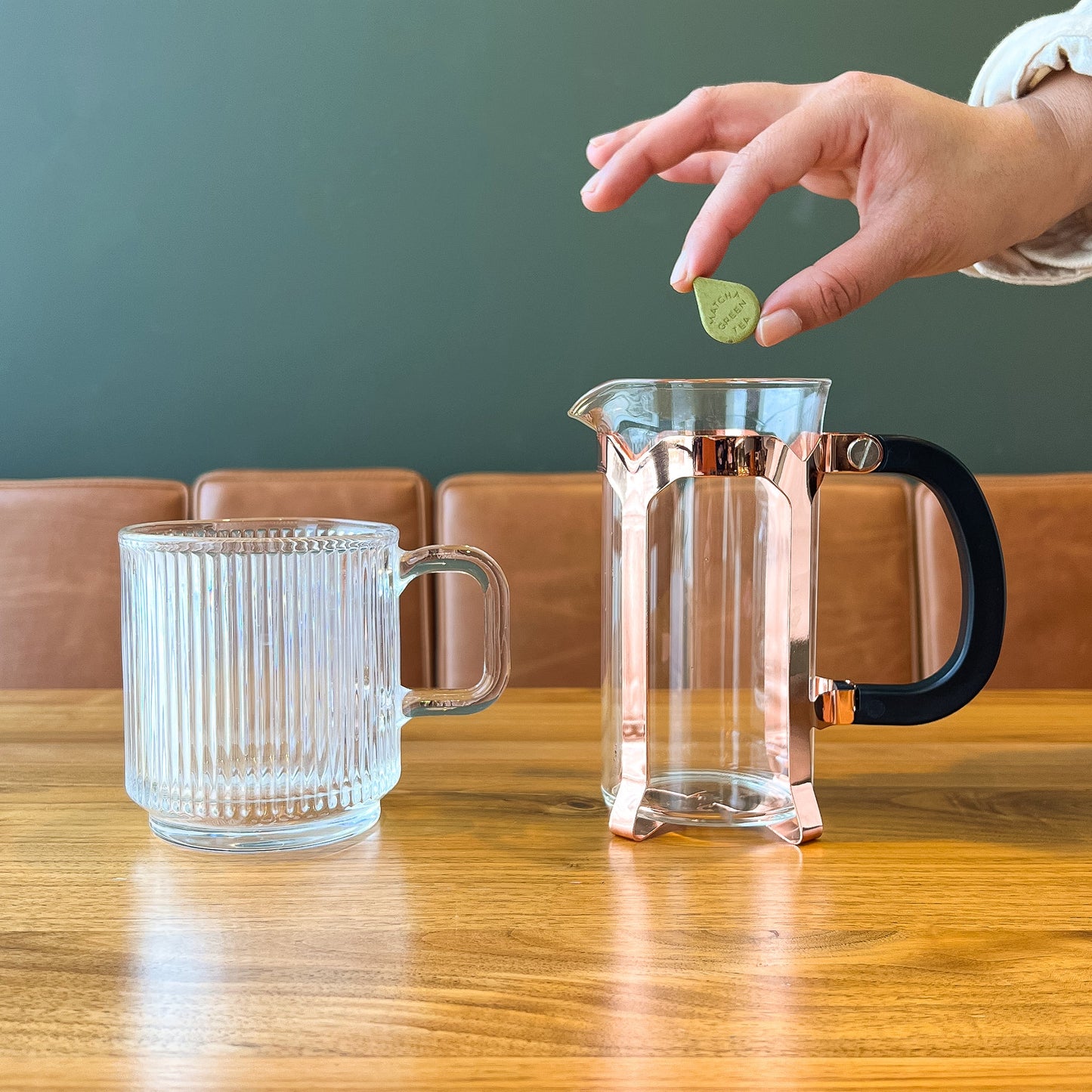 Rose Gold Tea Press