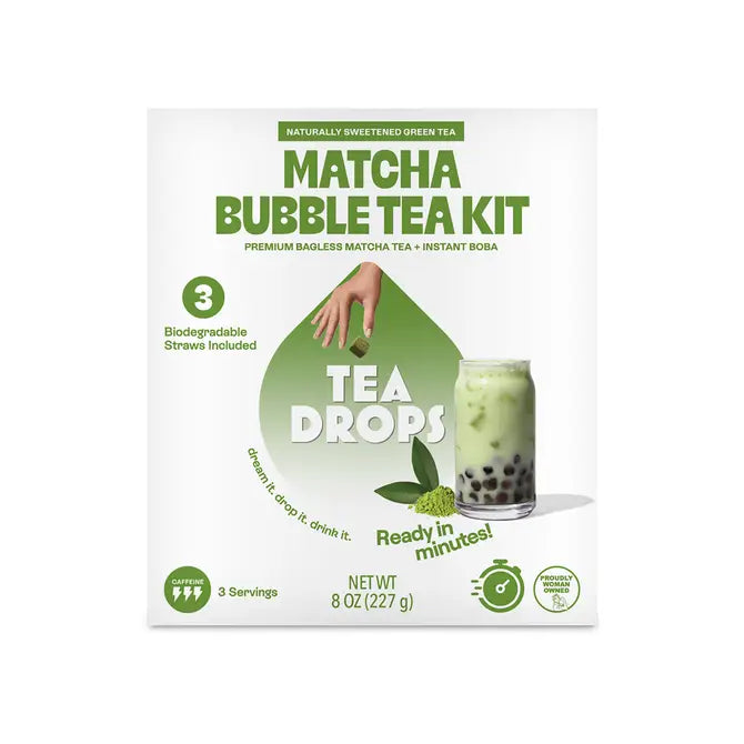 Matcha Boba Kit (3 Servings)