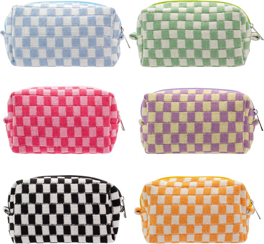 Free limited Checkered Travel Pouch for orders over $40+