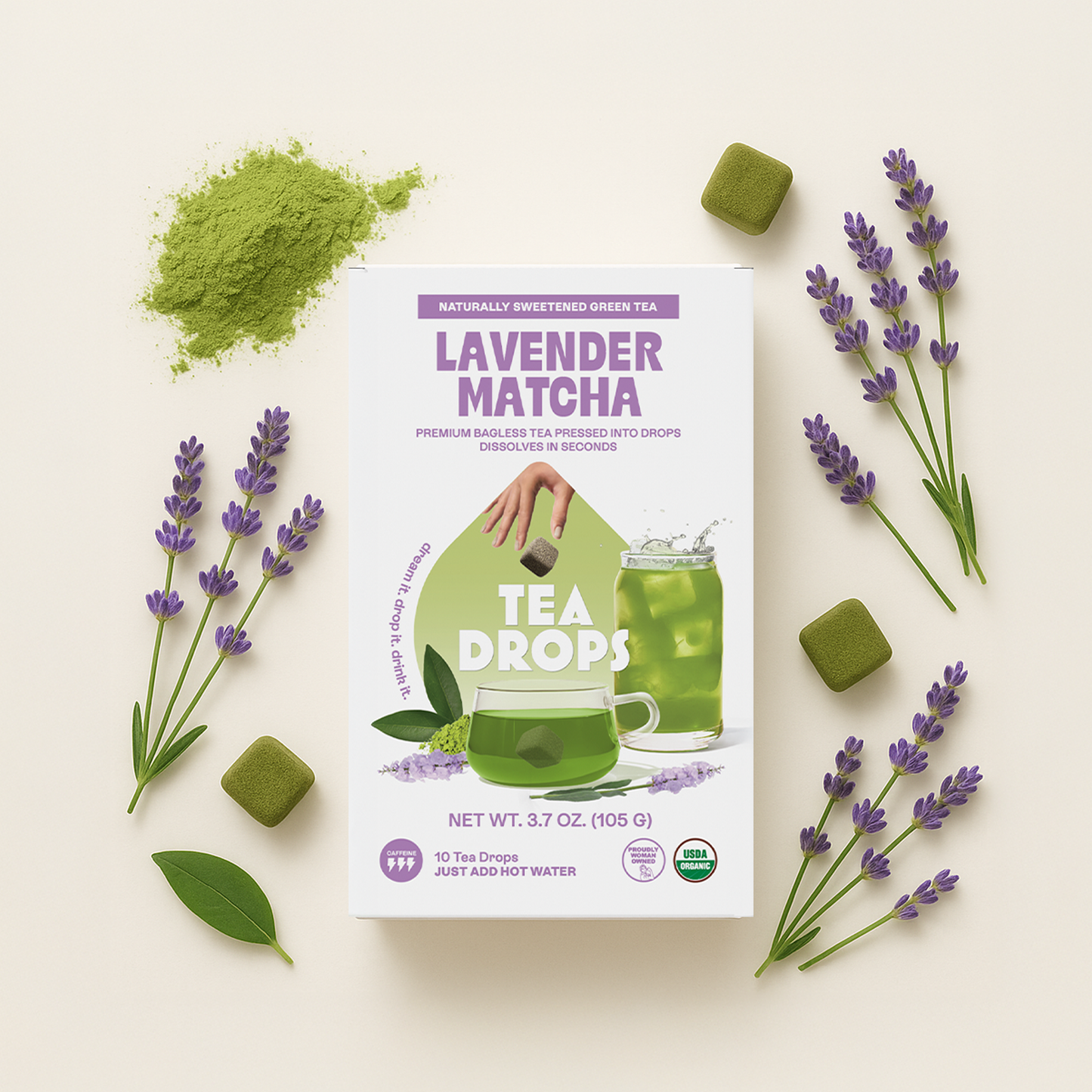 Lavender Matcha Tea Box