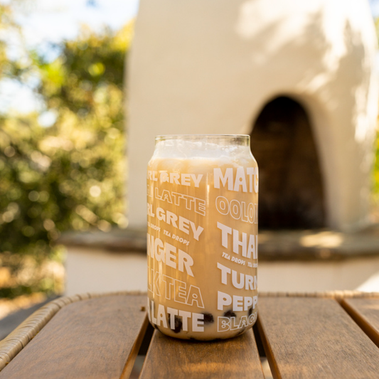 Branded Can Shaped Glass